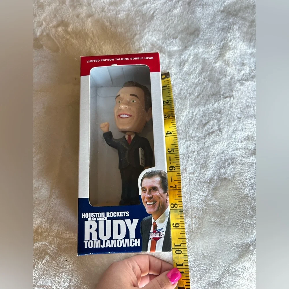 Houston Rockets Rudy Tomjanovich Talking Bobblehead - Picture 5 of 5